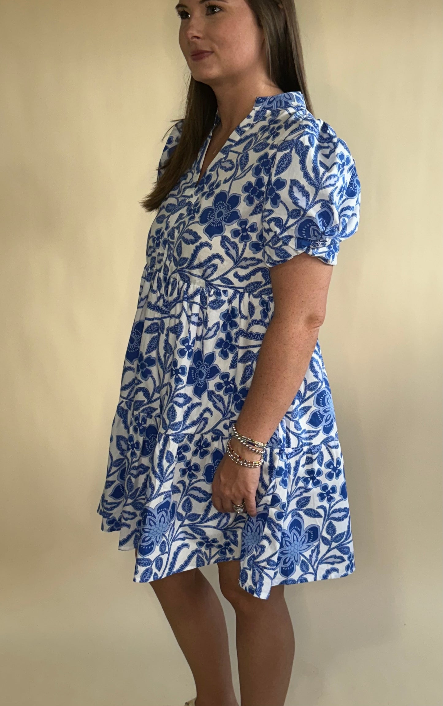 Blue Flower Dress