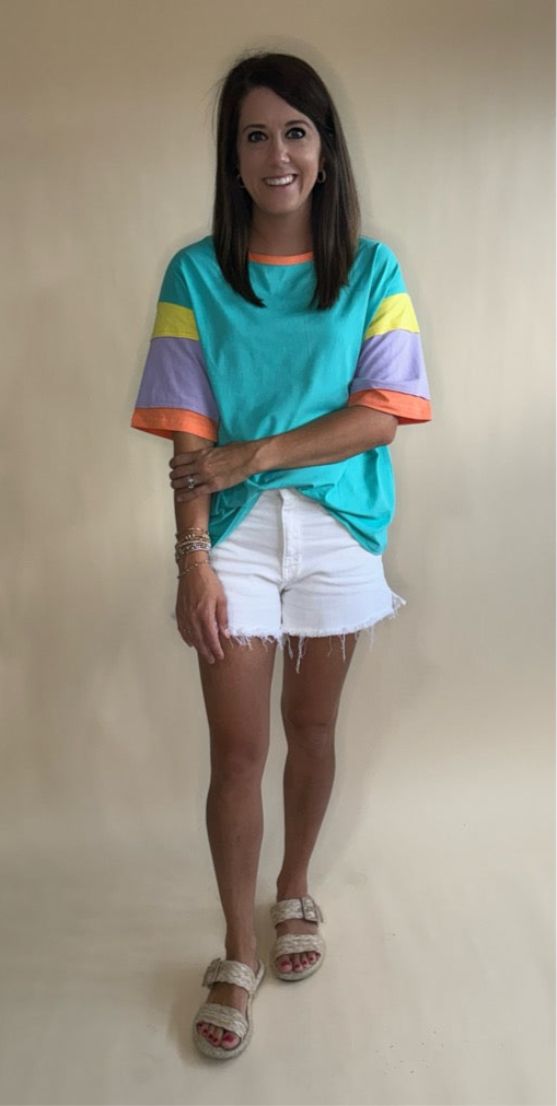 Colorblock Tee